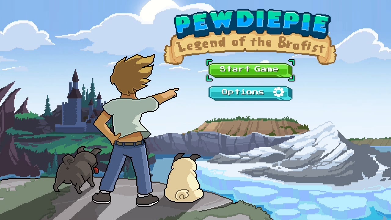 PewDiePie：兄弟拳传奇[PewDiePie: Legend of the Brofist] 游戏截图2