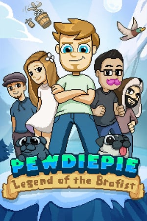 PewDiePie：兄弟拳传奇[PewDiePie: Legend of the Brofist] 游戏封面