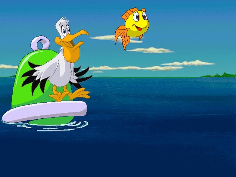 弗雷迪·菲什和海带种子失踪案[Freddi Fish and the Case of the Missing Kelp Seeds] 游戏截图2