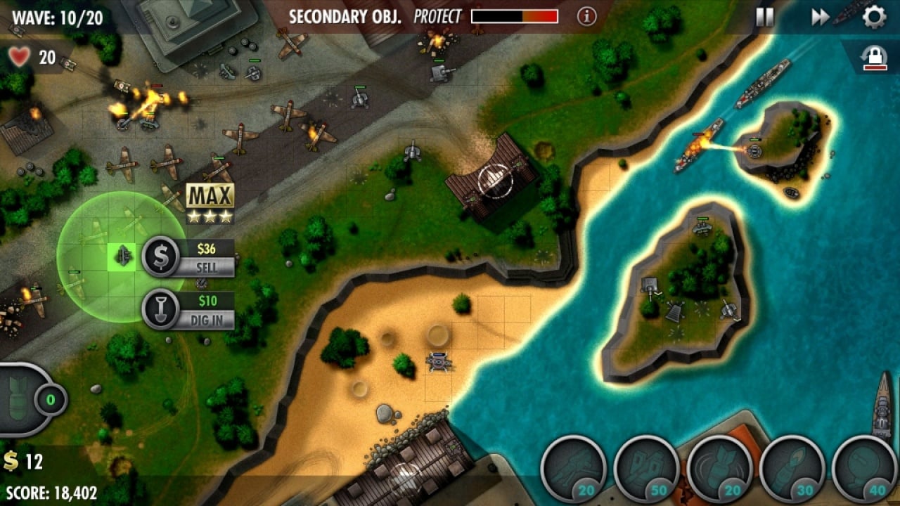 太平洋轰炸机防御[iBomber Defense Pacific] 游戏截图5