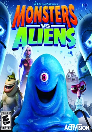怪物大战外星人[Monsters vs Aliens] 游戏封面