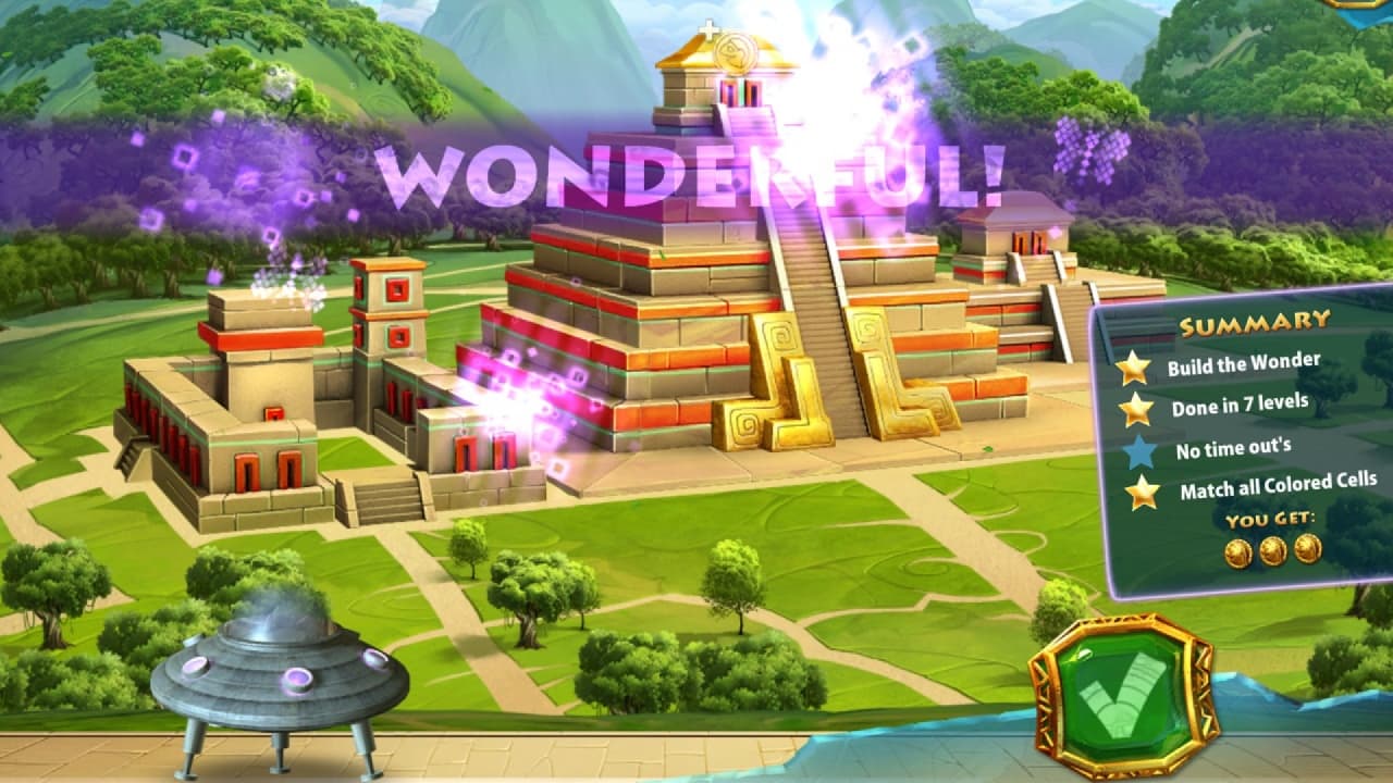七大奇迹：古代外星人改造[7 Wonders: Ancient Alien Makeover] 游戏截图5