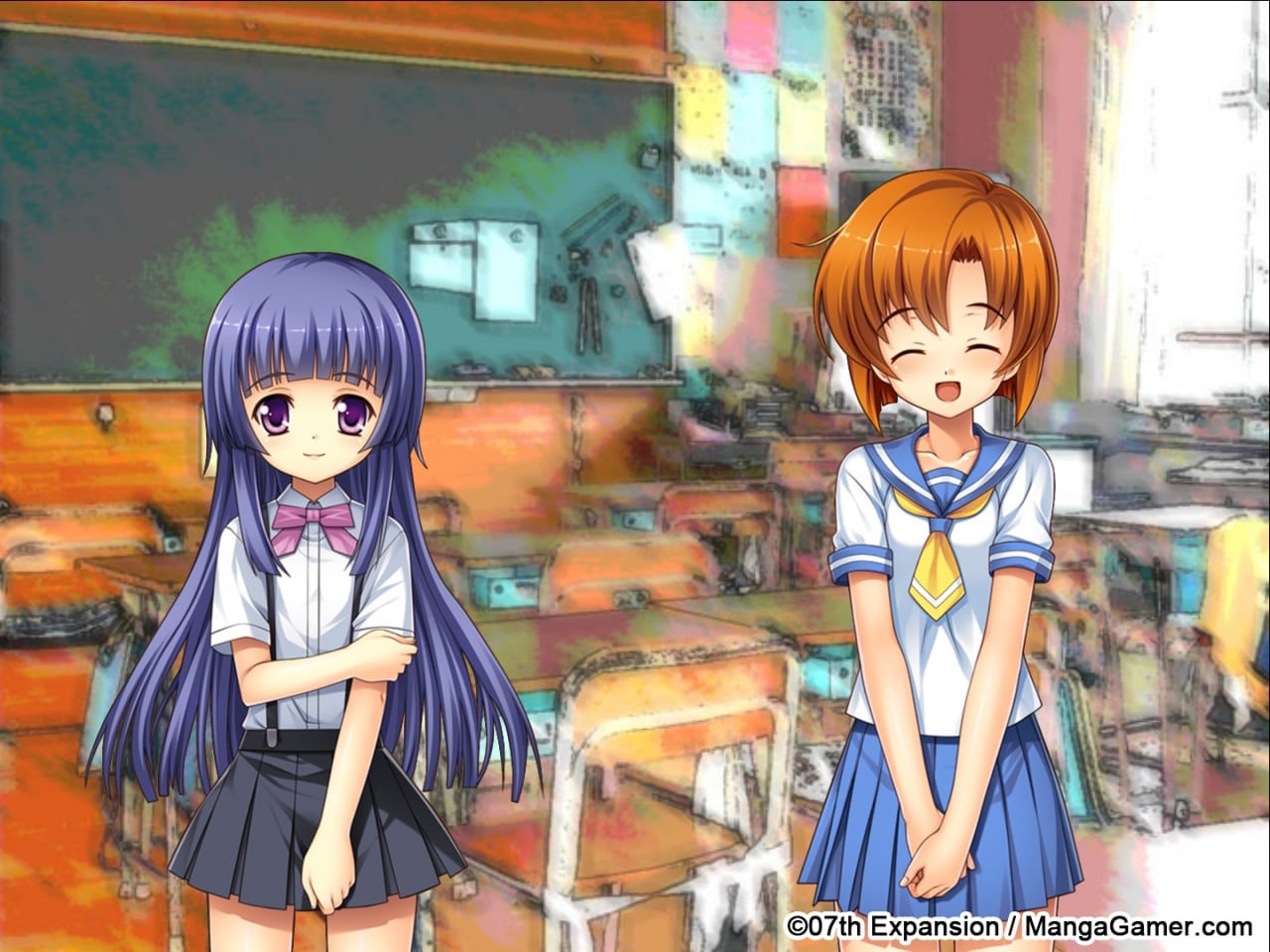 寒蝉鸣泣之时 - 第 1 章 鬼串[Higurashi When They Cry Hou - Ch.1 Onikakushi] 游戏截图2