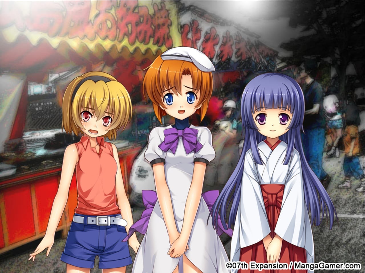 寒蝉鸣泣之时 - 第 1 章 鬼串[Higurashi When They Cry Hou - Ch.1 Onikakushi] 游戏截图4