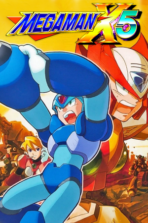 洛克人X5[Mega Man X5] 游戏封面
