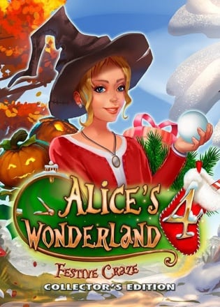 爱丽丝梦游仙境 4：节日热潮[Alice's Wonderland 4: Festive Craze] 游戏封面