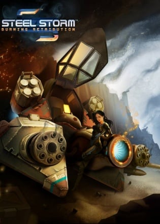 钢铁风暴：燃烧的报应[Steel Storm: Burning Retribution] 游戏封面