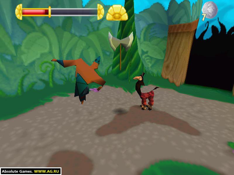 迪士尼的皇帝新动作动作游戏[Disney's The Emperor's New Groove Action Game] 游戏截图8