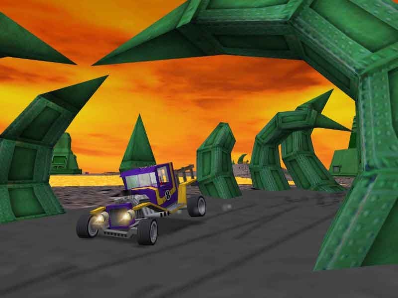 狂野的车轮（嗡嗡作响的汽车）[Wild Wheels (Buzzing Cars)] 游戏截图6
