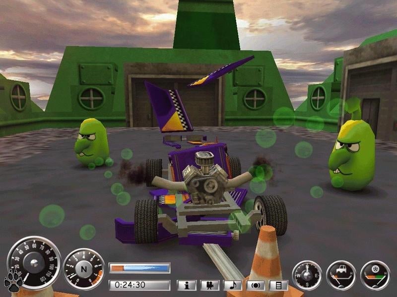 狂野的车轮（嗡嗡作响的汽车）[Wild Wheels (Buzzing Cars)] 游戏截图3