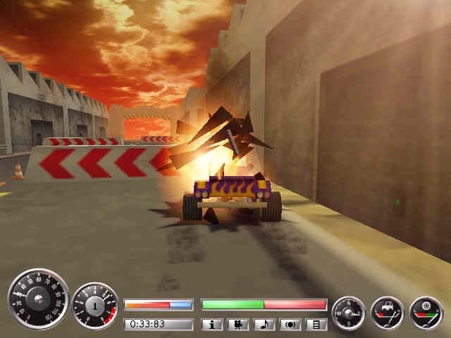 狂野的车轮（嗡嗡作响的汽车）[Wild Wheels (Buzzing Cars)] 游戏截图8