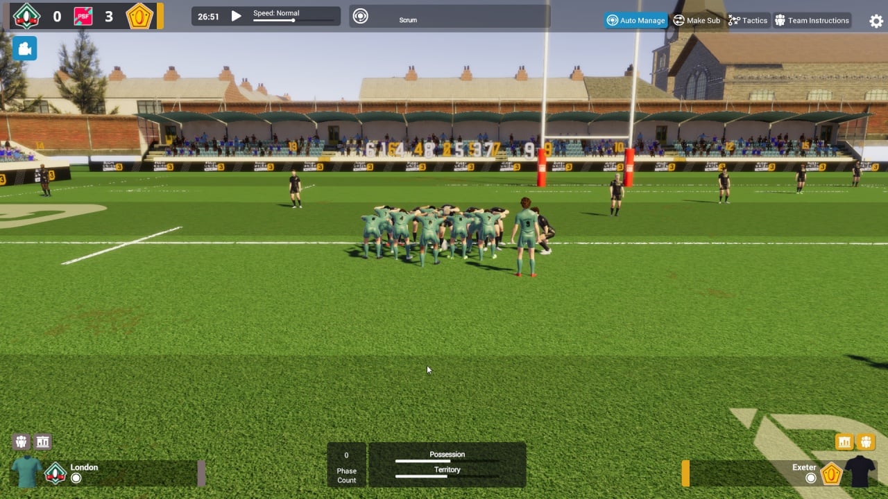 橄榄球联盟球队经理 3[Rugby Union Team Manager 3] 游戏截图2
