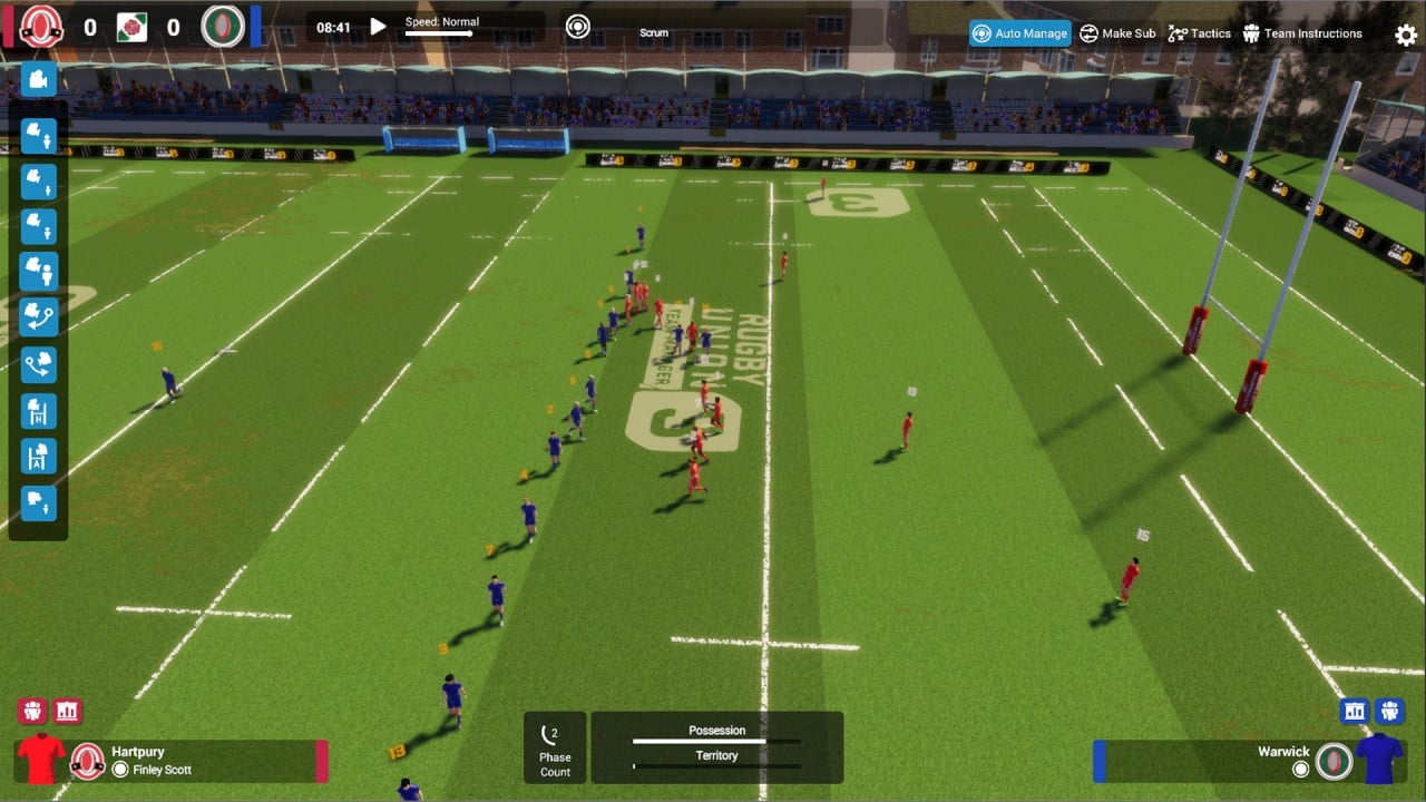 橄榄球联盟球队经理 3[Rugby Union Team Manager 3] 游戏截图3