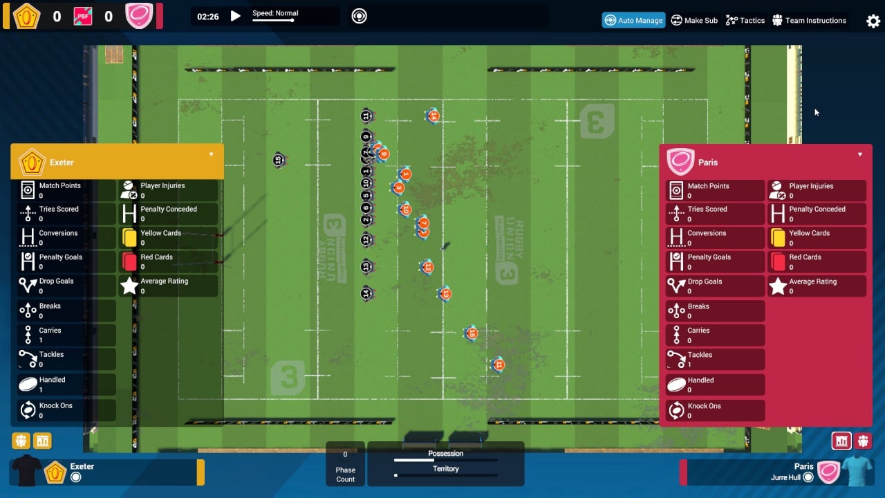 橄榄球联盟球队经理 3[Rugby Union Team Manager 3] 游戏截图11