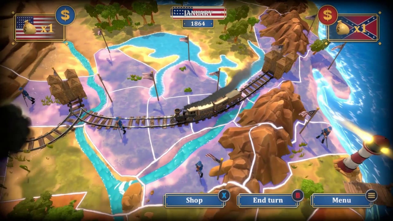 蓝衣人：北方和南方[The Bluecoats: North and South] 游戏截图2