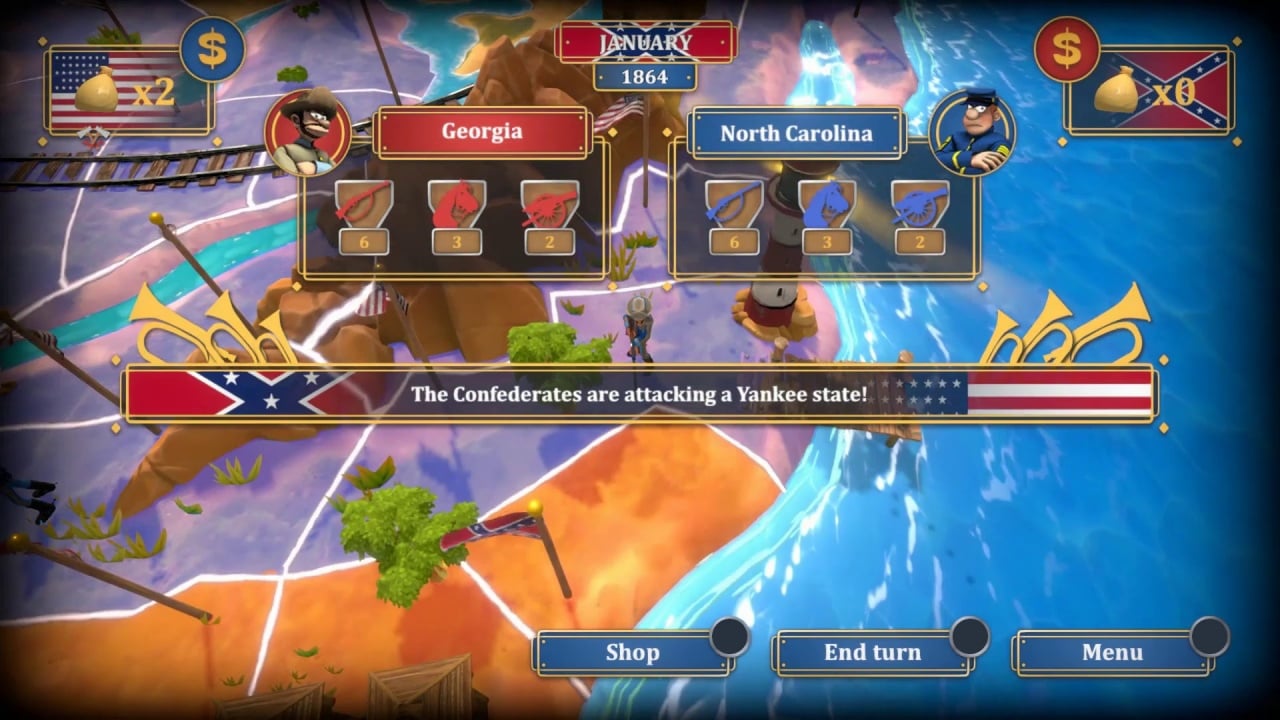 蓝衣人：北方和南方[The Bluecoats: North and South] 游戏截图6