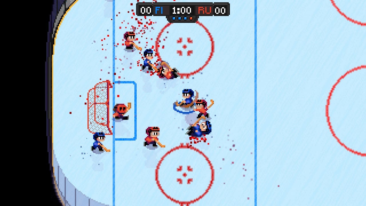 超级热血曲棍球[Super Blood Hockey] 游戏截图8