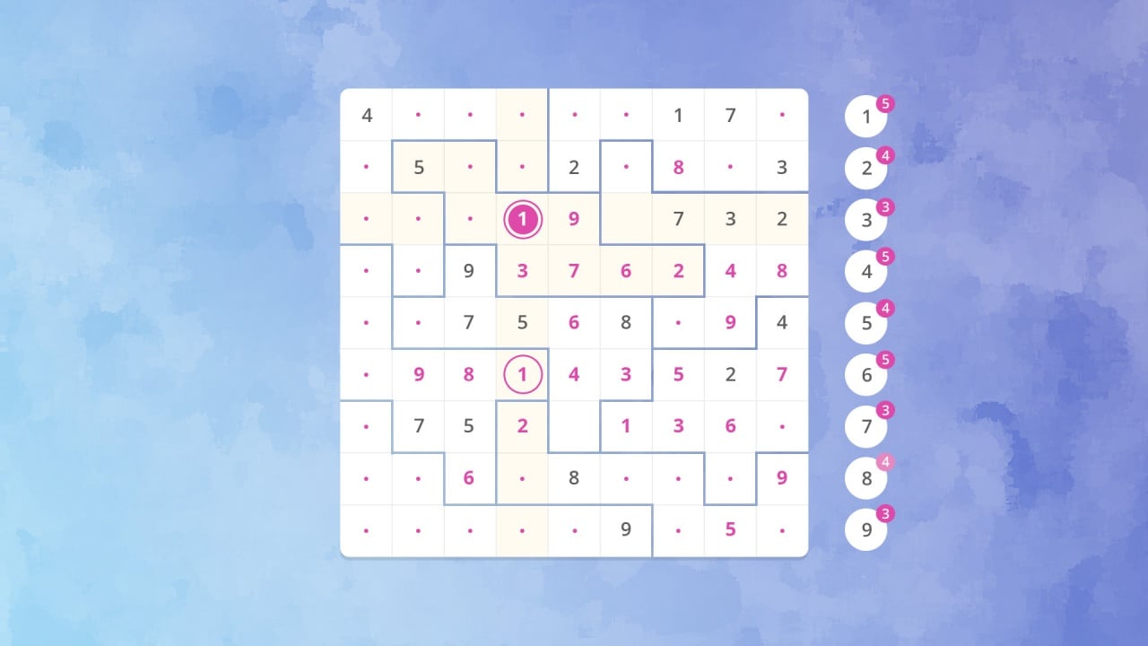 数独拼图[Sudoku Jigsaw] 游戏截图2