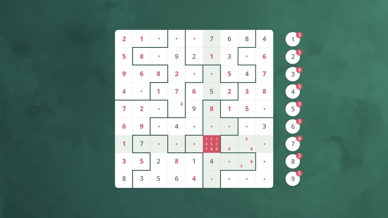 数独拼图[Sudoku Jigsaw] 游戏截图6