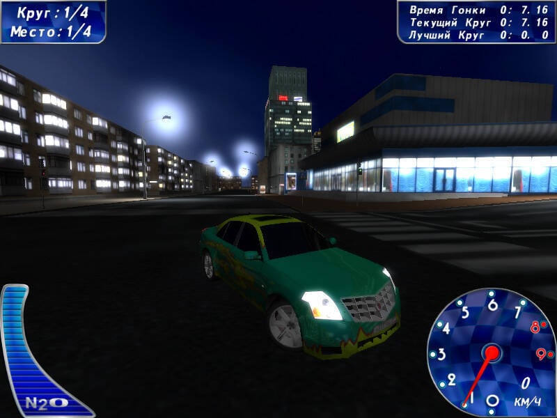 街头赛车：莫斯科之夜[Street racing: Moscow at night] 游戏截图2