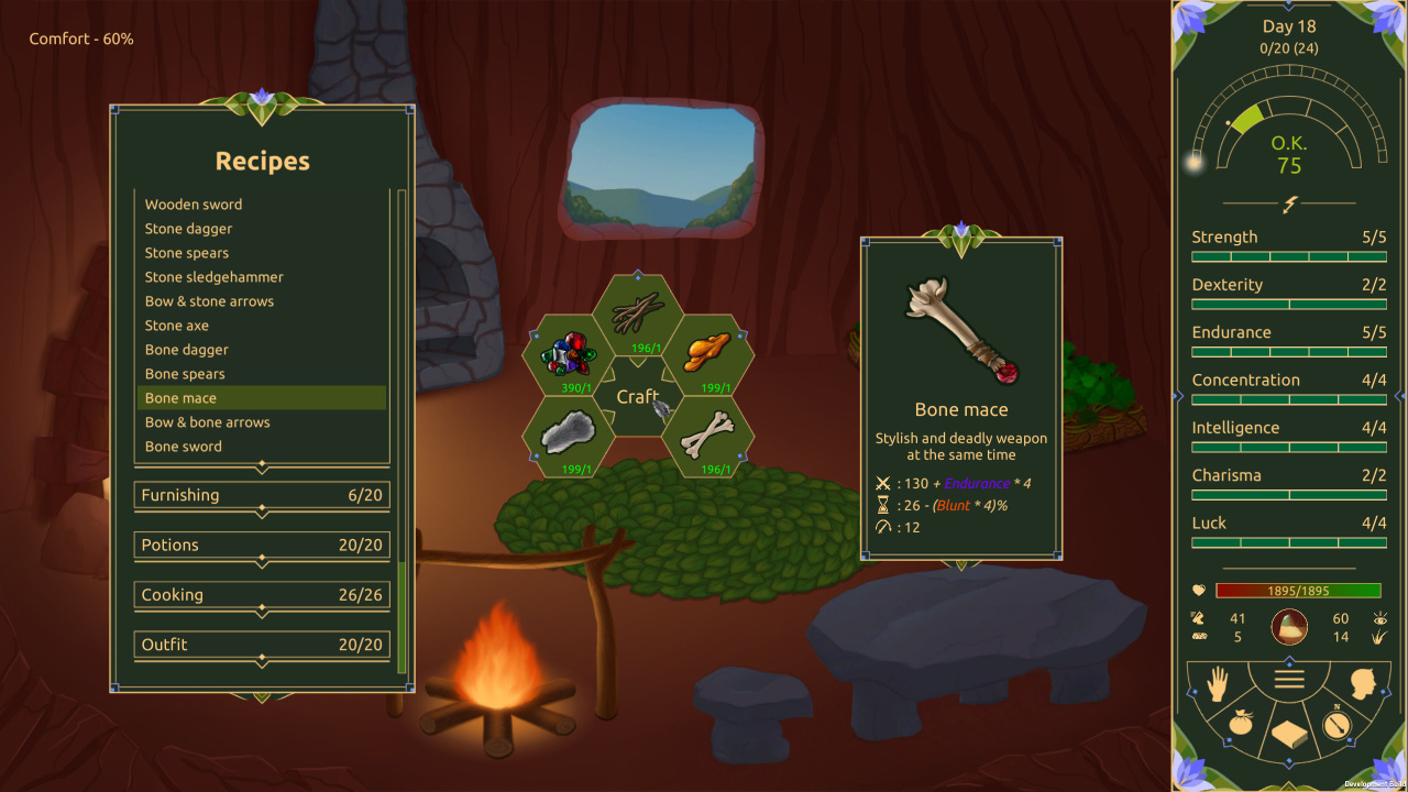 Nirmita：2D 生存奇幻角色扮演游戏[Nirmita: 2D Survival Fantasy RPG] 游戏截图4