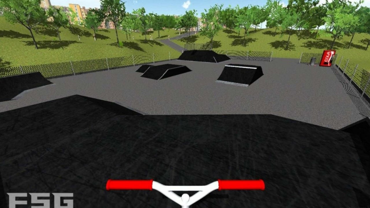自由式滑板车游戏[Freestyle Scooter Game] 游戏截图4