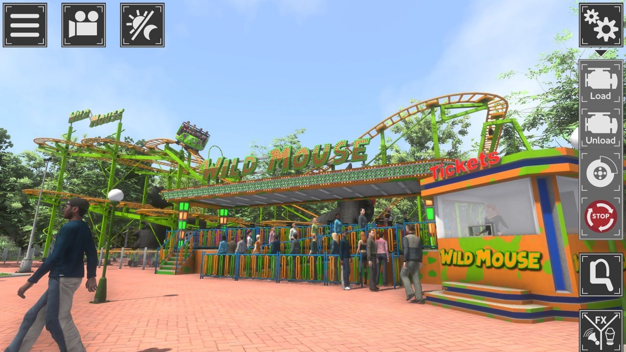 主题公园模拟器：过山车天堂[Theme Park Simulator: Rollercoaster Paradise] 游戏截图4