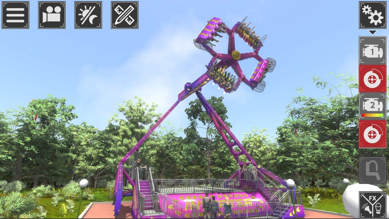 主题公园模拟器：过山车天堂[Theme Park Simulator: Rollercoaster Paradise] 游戏截图2