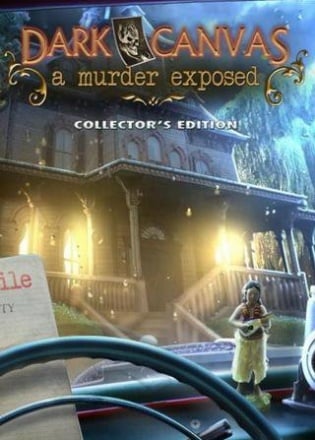 黑暗画布：谋杀案曝光珍藏版[Dark Canvas: A Murder Exposed Collector's Edition] 游戏封面