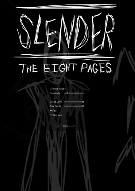 苗条：八页[Slender: The Eight Pages] 游戏封面