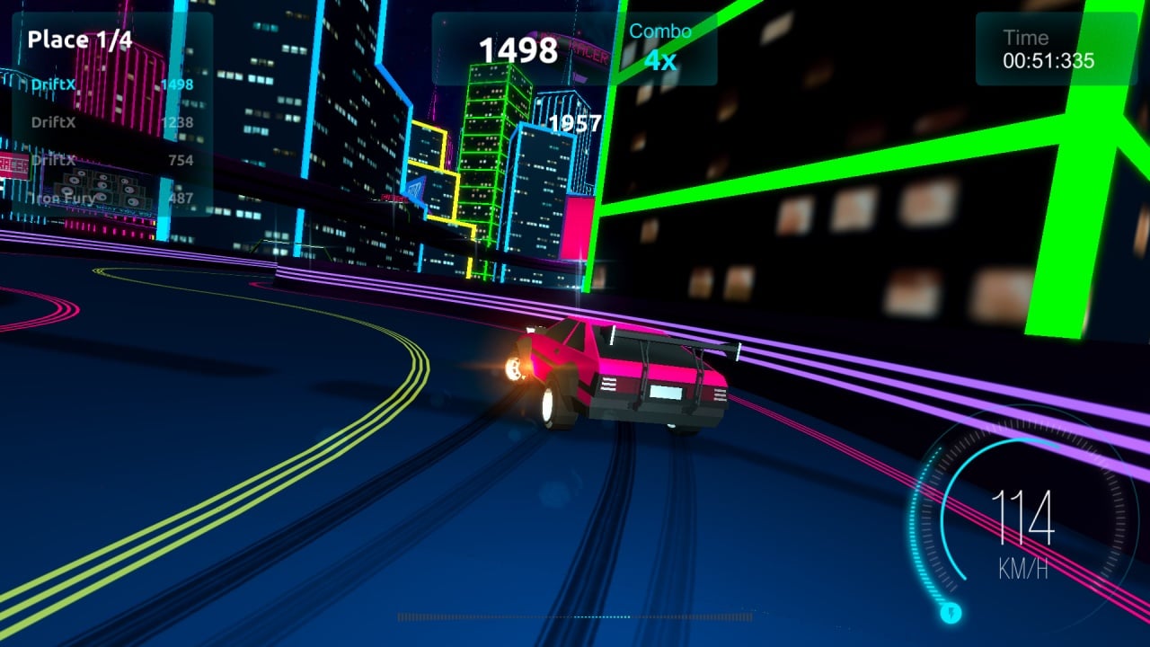 漂移朋克赛车手[Driftpunk Racer] 游戏截图2