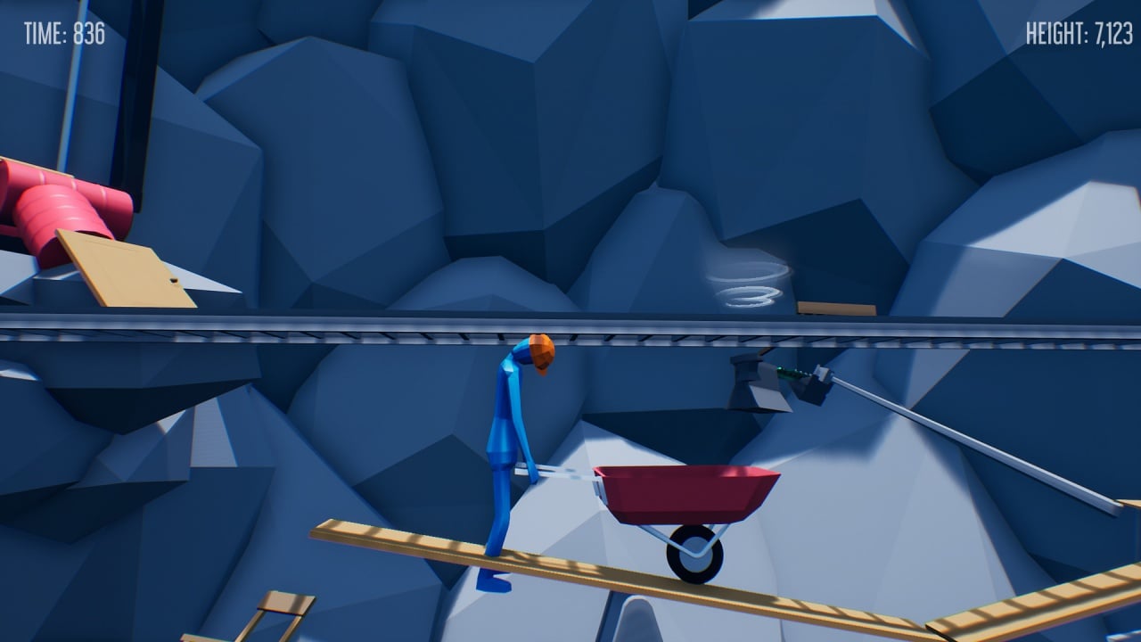 用手推车攀爬[Climb With Wheelbarrow] 游戏截图8