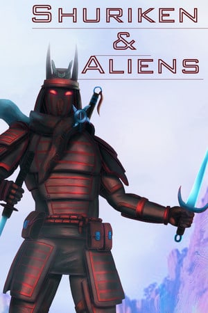 手里剑和外星人[Shuriken and Aliens] 游戏封面