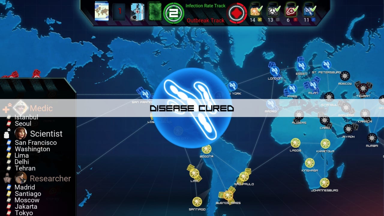 流行病：棋盘游戏[Pandemic: The Board Game] 游戏截图9