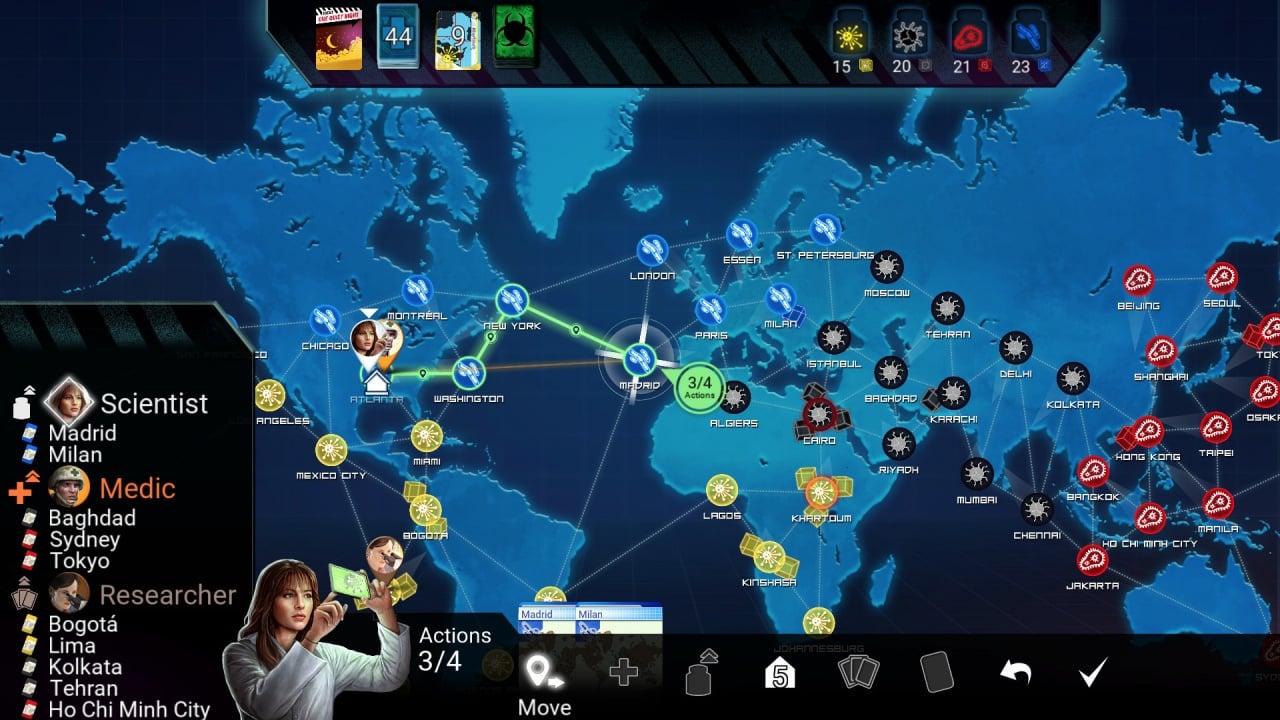 流行病：棋盘游戏[Pandemic: The Board Game] 游戏截图8