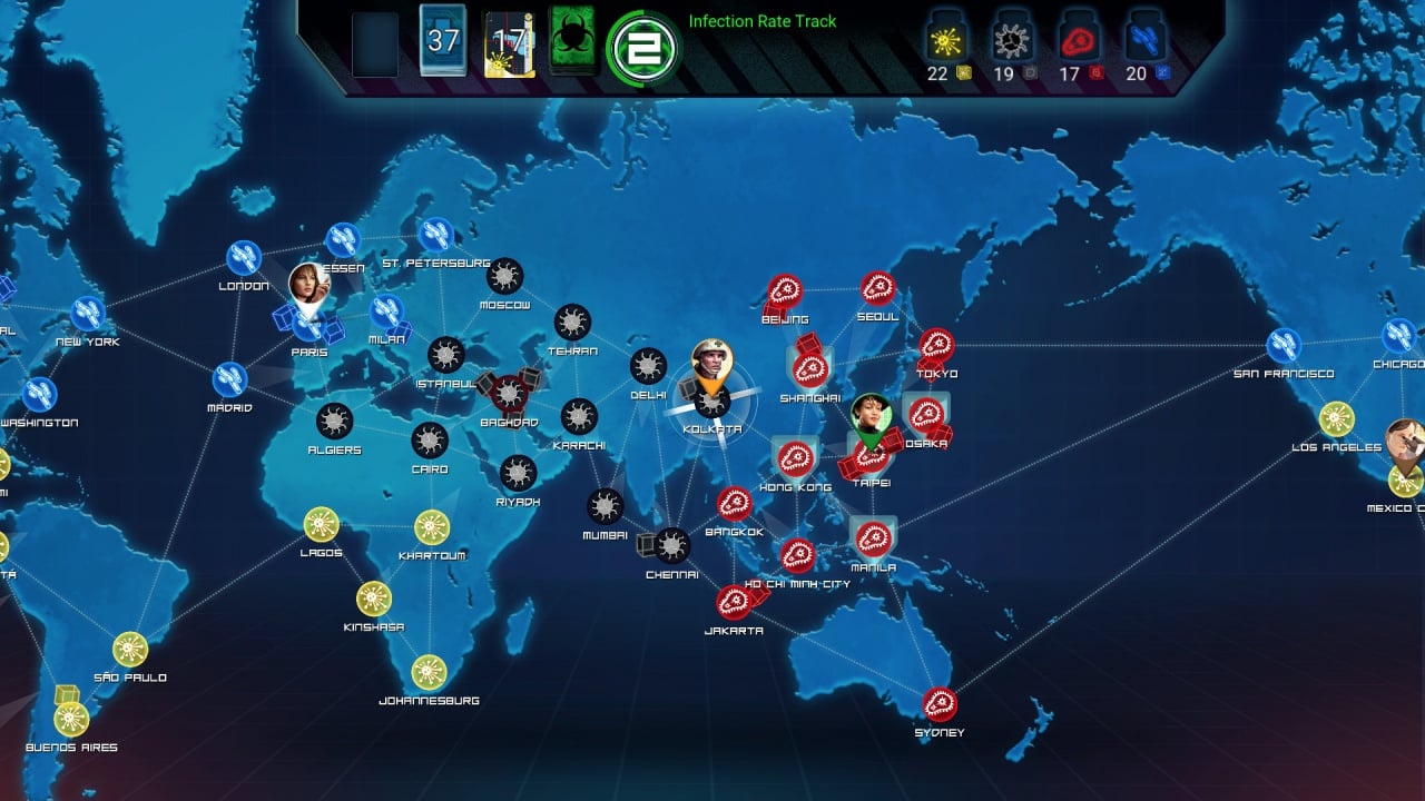 流行病：棋盘游戏[Pandemic: The Board Game] 游戏截图7