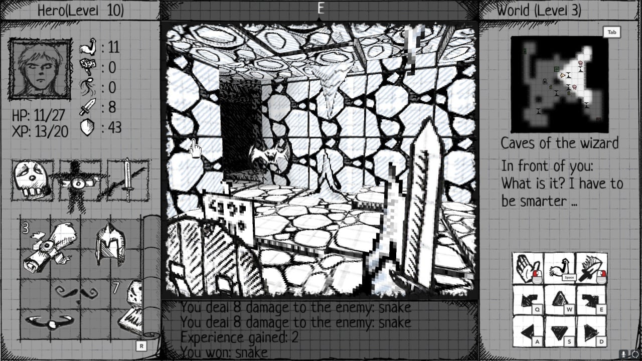 Drawngeon：墨与纸的地下城[Drawngeon: Dungeons of Ink and Paper] 游戏截图6