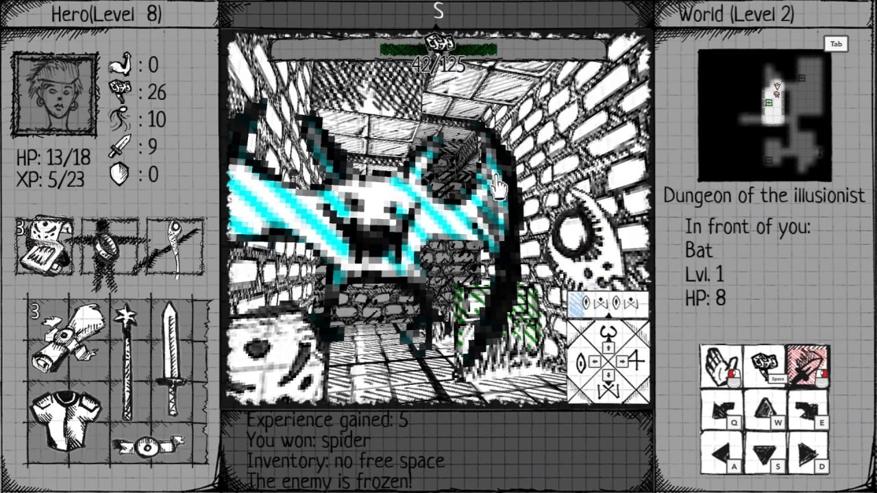 Drawngeon：墨与纸的地下城[Drawngeon: Dungeons of Ink and Paper] 游戏截图7