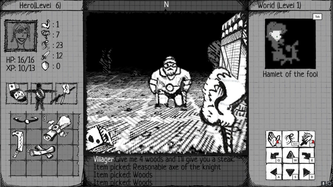 Drawngeon：墨与纸的地下城[Drawngeon: Dungeons of Ink and Paper] 游戏截图9