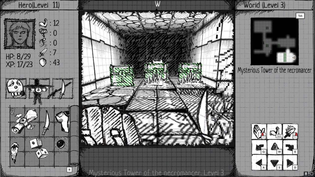 Drawngeon：墨与纸的地下城[Drawngeon: Dungeons of Ink and Paper] 游戏截图10
