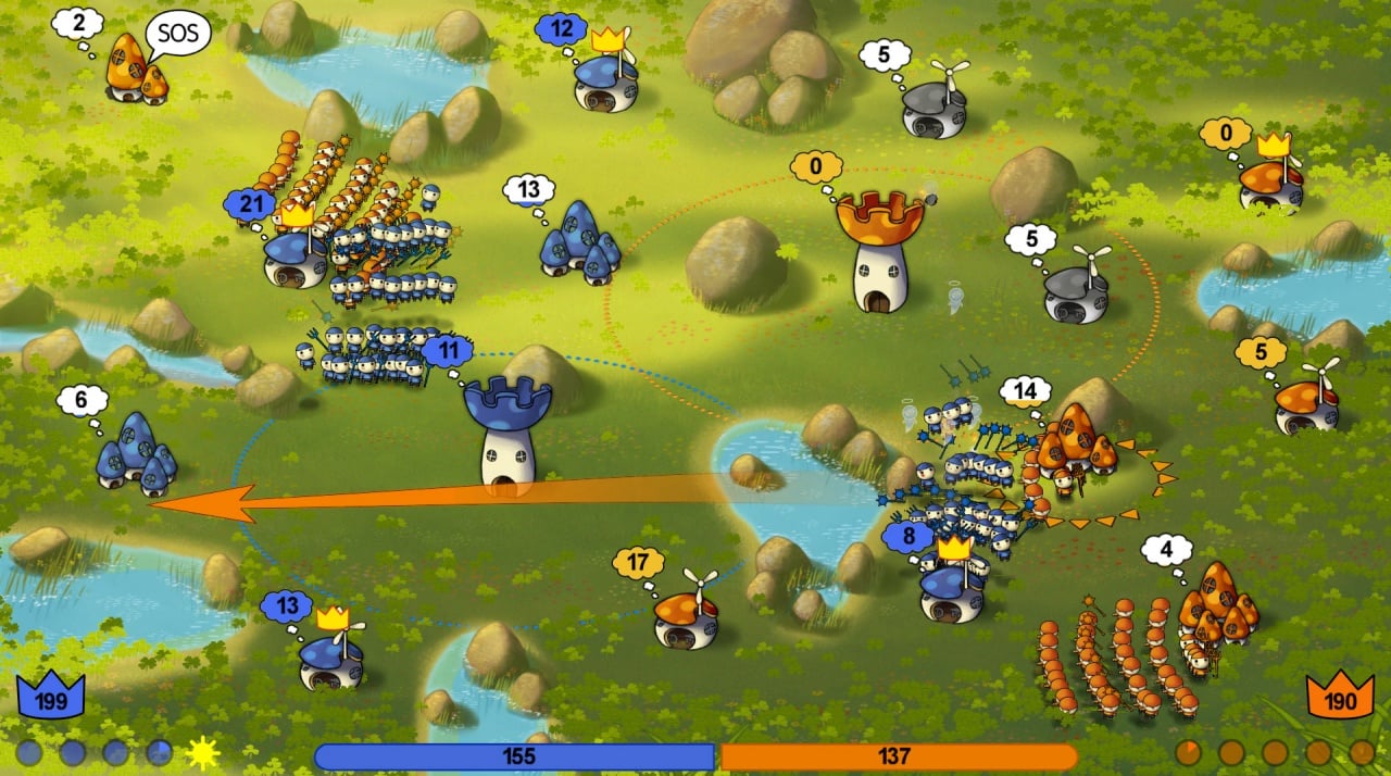 蘑菇大战[Mushroom Wars] 游戏截图2