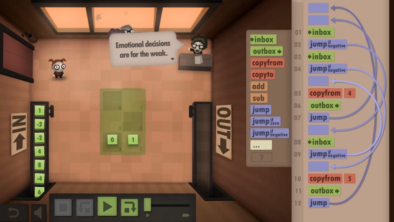 人力资源机[Human Resource Machine] 游戏截图3