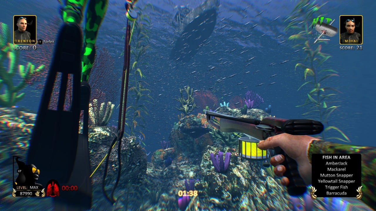 自由潜水猎人用鱼叉捕鱼世界[Freediving Hunter Spearfishing the World] 游戏截图3