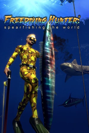 自由潜水猎人用鱼叉捕鱼世界[Freediving Hunter Spearfishing the World] 游戏封面