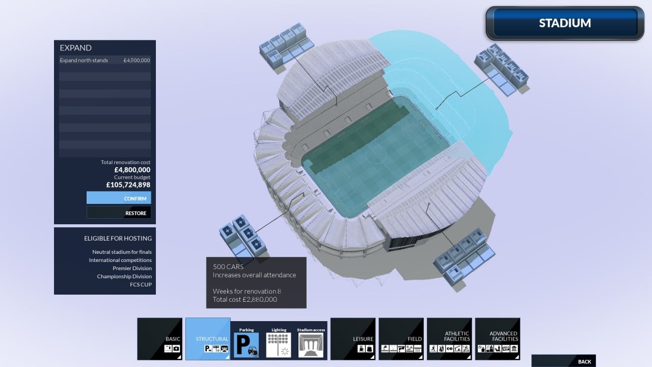 足球俱乐部模拟器[Football Club Simulator] 游戏截图5