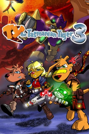 塔斯马尼亚虎 TY 3[TY the Tasmanian Tiger 3] 游戏封面
