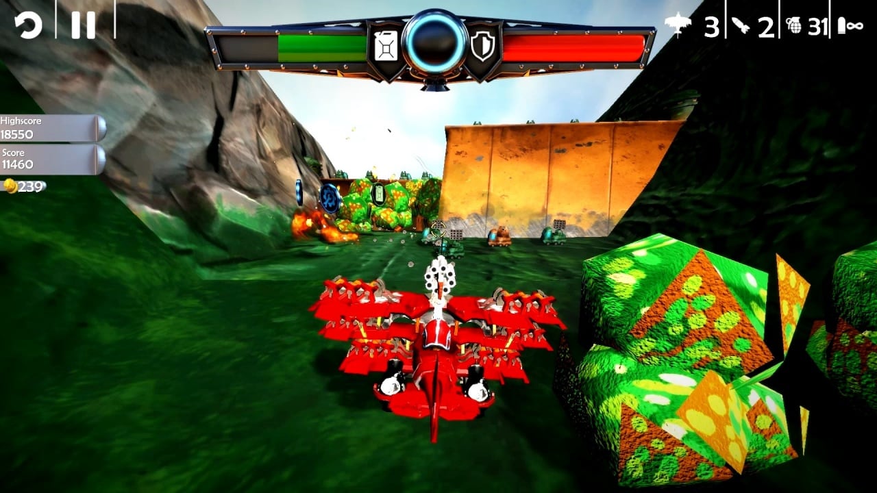 红巴顿与空贼[Red Barton and The Sky Pirates] 游戏截图6