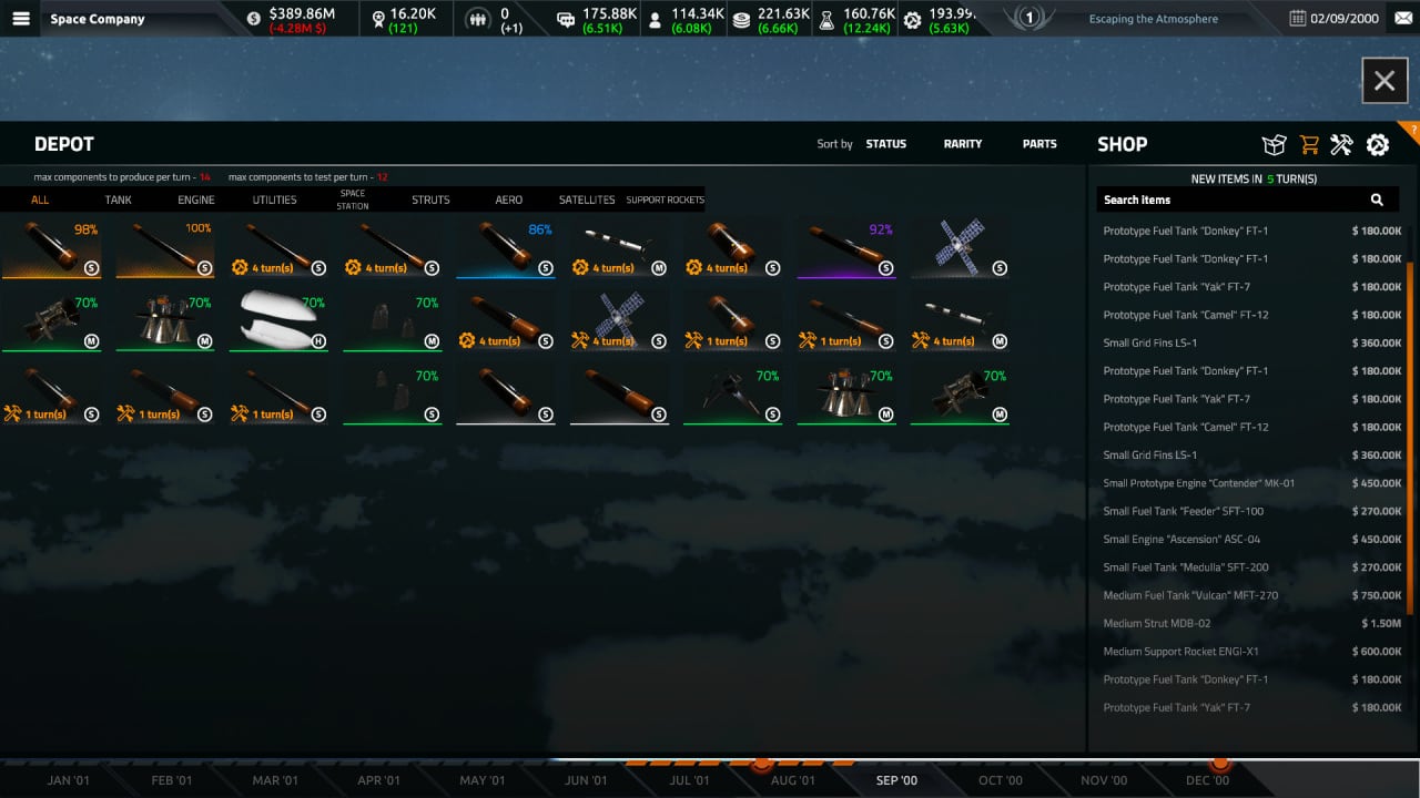 太空公司模拟器[Space Company Simulator] 游戏截图7