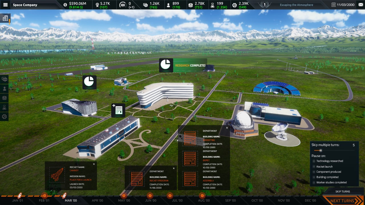 太空公司模拟器[Space Company Simulator] 游戏截图2