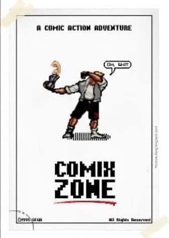 漫画专区[Comix Zone] 游戏封面
